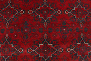 Dark Red Khal Mohammadi 9'  9" x 12'  8" - No. QA11740