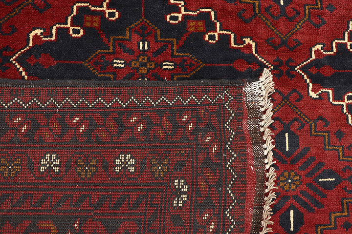 Dark Red Khal Mohammadi 9'  7" x 12'  6" - No. QA49808