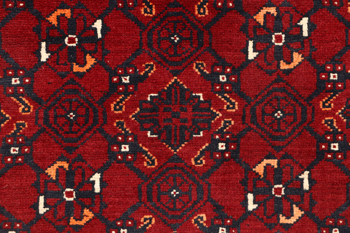 Dark Red Khal Mohammadi 2' 9 x 9' 5 - No. 69476