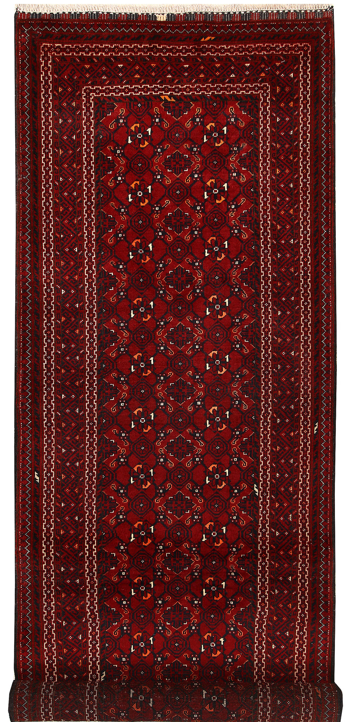 Dark Red Khal Mohammadi 2' 9 x 9' 5 - No. 69476