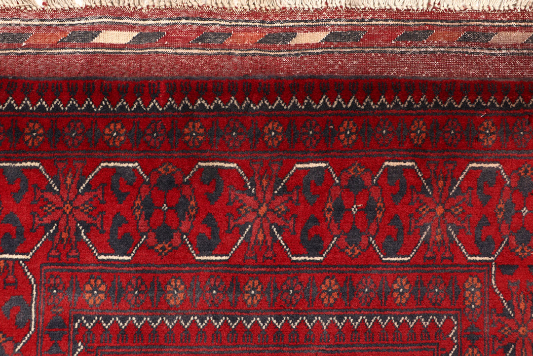 Dark Red Khal Mohammadi 2'  8" x 9'  2" - No. QA14848