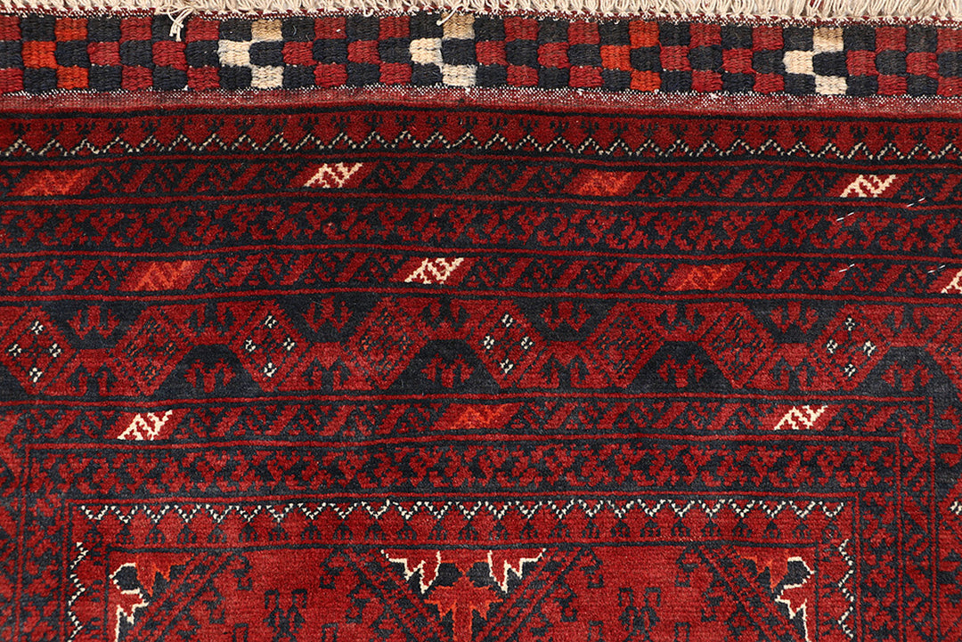 Dark Red Khal Mohammadi 2' 9 x 9' 5 - No. 69480