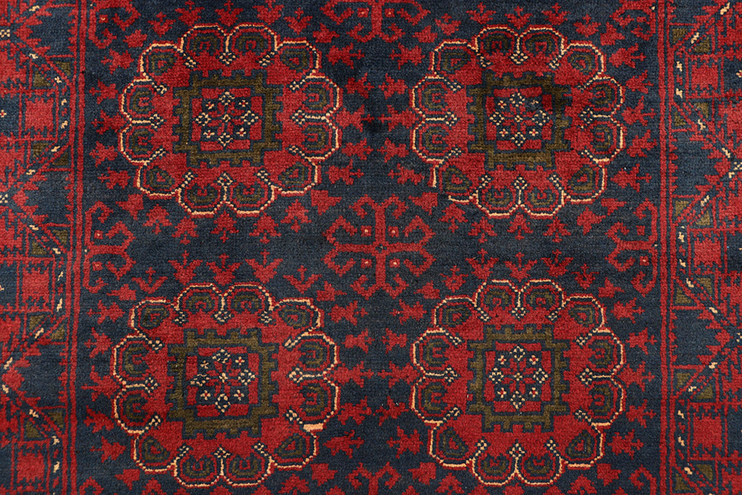 Midnight Blue Khal Mohammadi 3' 1 x 9' 6 - No. 69483