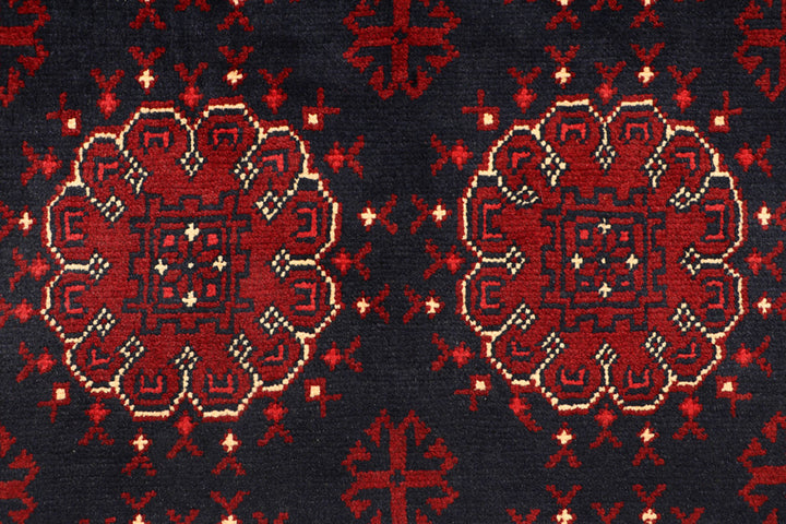 Black Khal Mohammadi 3'  1" x 9'  7" - No. QA26632