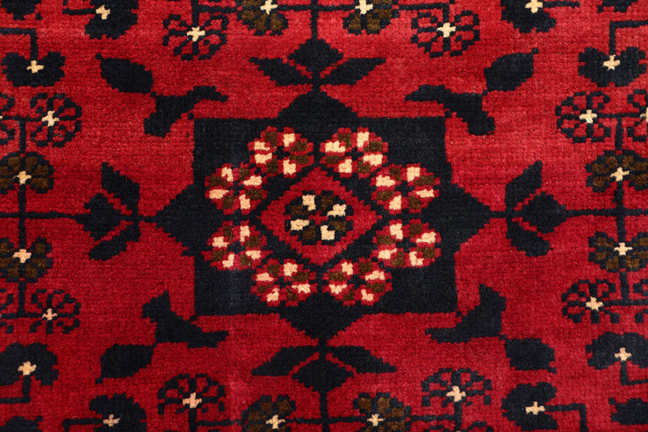 Dark Red Khal Mohammadi 3' 1 x 6' 7 - No. 69498