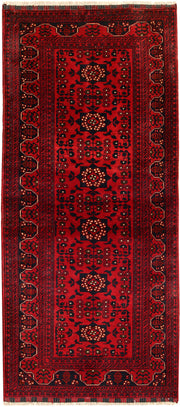Dark Red Khal Mohammadi 3' 1 x 6' 7 - No. 69498