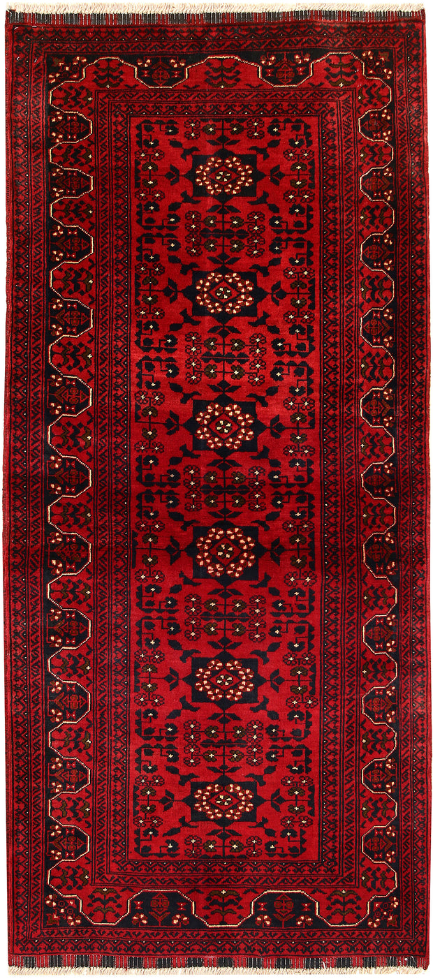 Dark Red Khal Mohammadi 3' 1 x 6' 7 - No. 69498