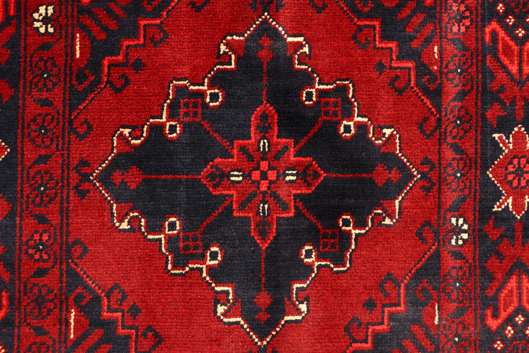 Dark Red Khal Mohammadi 2' 7 x 12' 7 - No. 69499