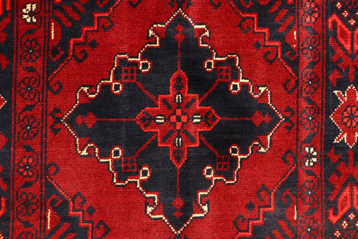 Dark Red Khal Mohammadi 2' 7 x 12' 7 - No. 69499