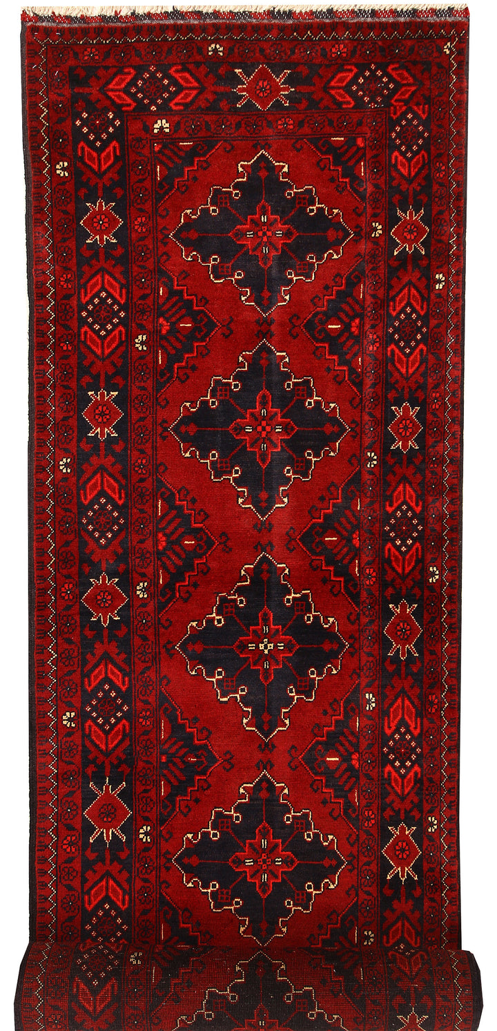 Dark Red Khal Mohammadi 2' 7 x 12' 7 - No. 69499