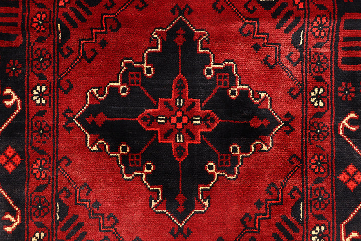 Dark Red Khal Mohammadi 2'  11" x 9'  5" - No. QA54811