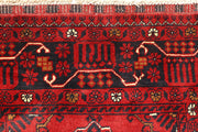 Dark Red Khal Mohammadi 3'  x" 9'  7" - No. QA27126