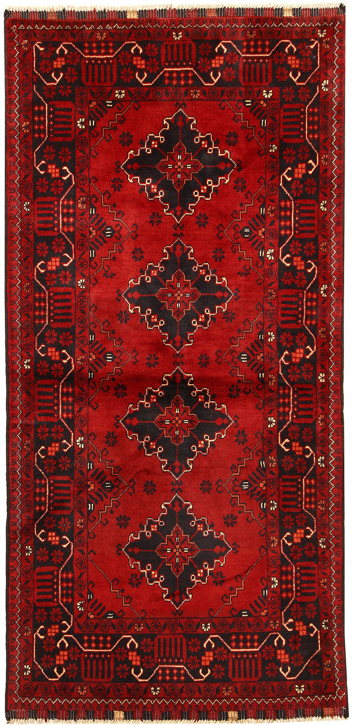Dark Red Khal Mohammadi 3' 2 x 6' 3 - No. 69502