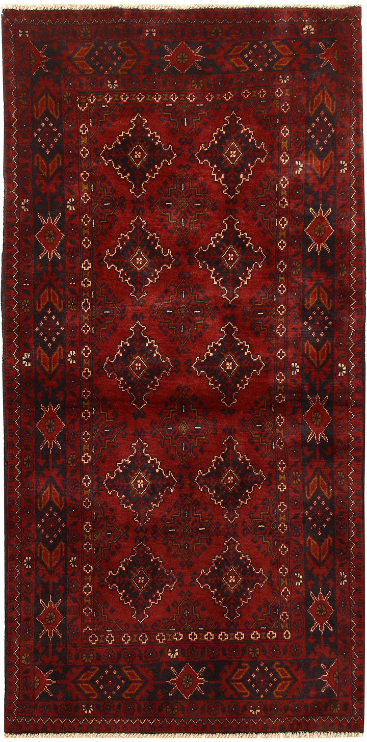 Dark Red Khal Mohammadi 3' 1 x 6' 4 - No. 69503
