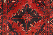 Dark Red Khal Mohammadi 2'  7" x 12'  8" - No. QA79612