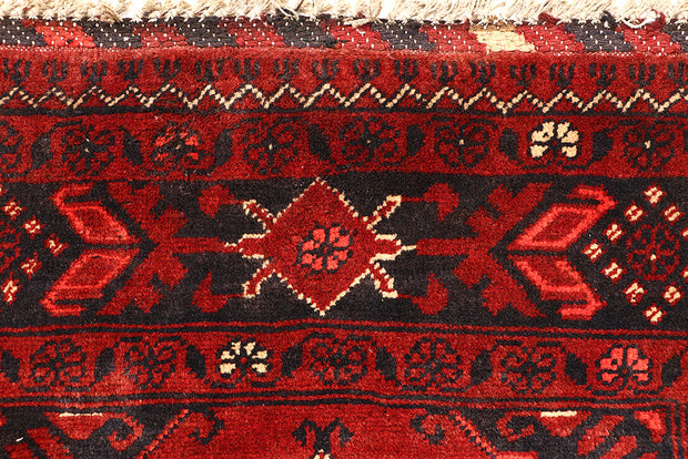 Dark Red Khal Mohammadi 3' x 9' 6 - No. 69511