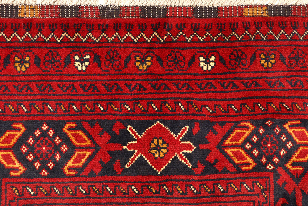 Dark Red Khal Mohammadi 2' 11 x 6' 4 - No. 69522