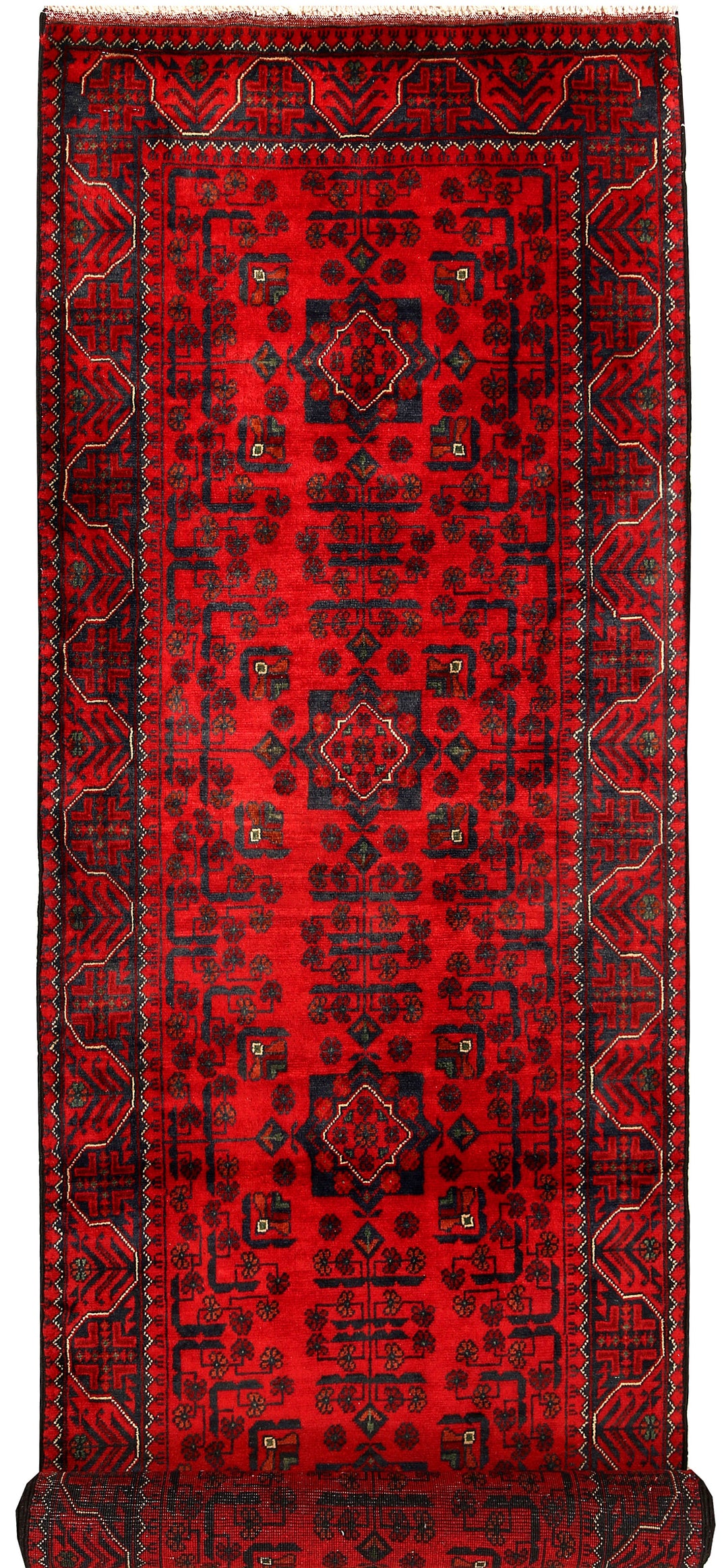 Red Khal Mohammadi Rug 2' 5 x 8' 10 Hand-Knotted