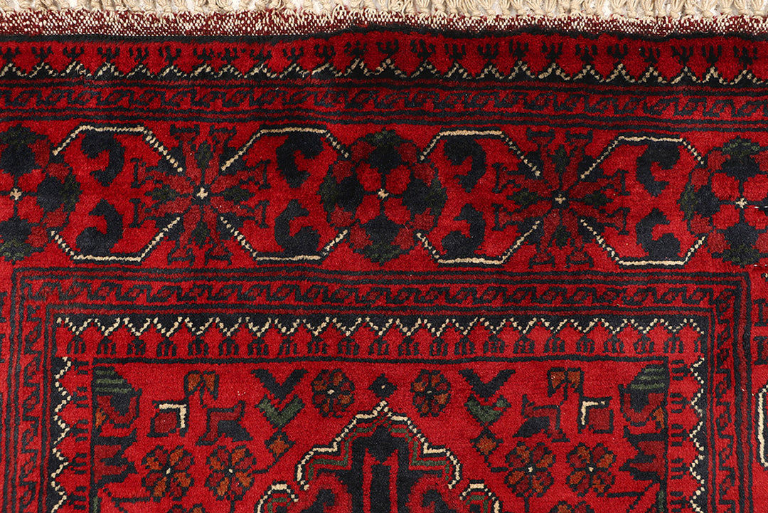 Dark Red Khal Mohammadi 2' 7 x 6' 4 - No. 69571