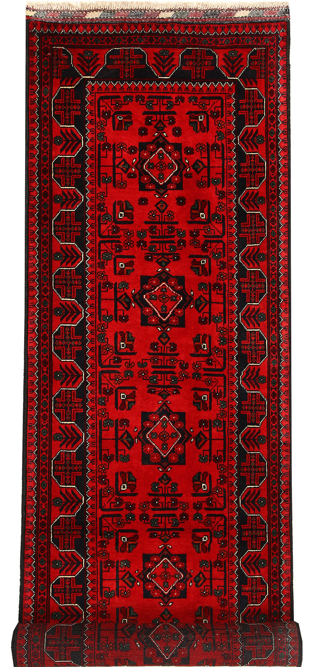 Dark Red Khal Mohammadi 2'  7" x 9'  7" - No. QA54852
