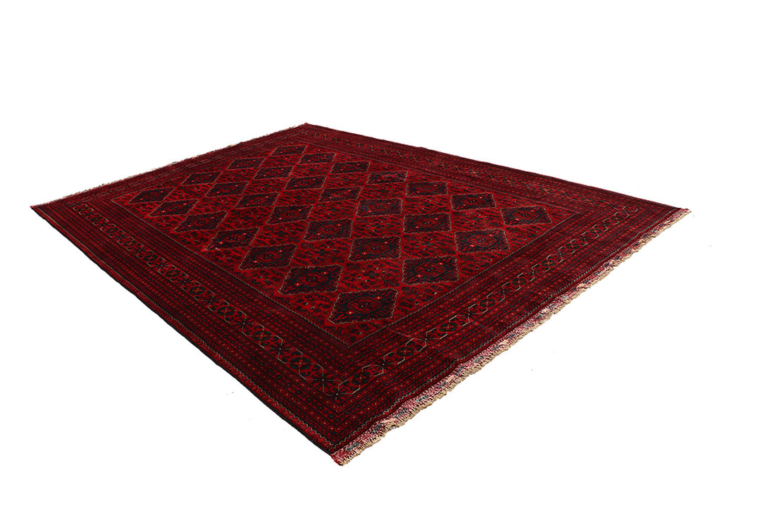 Dark Red Khal Mohammadi 8'  2" x 11'  1" - No. QA61539