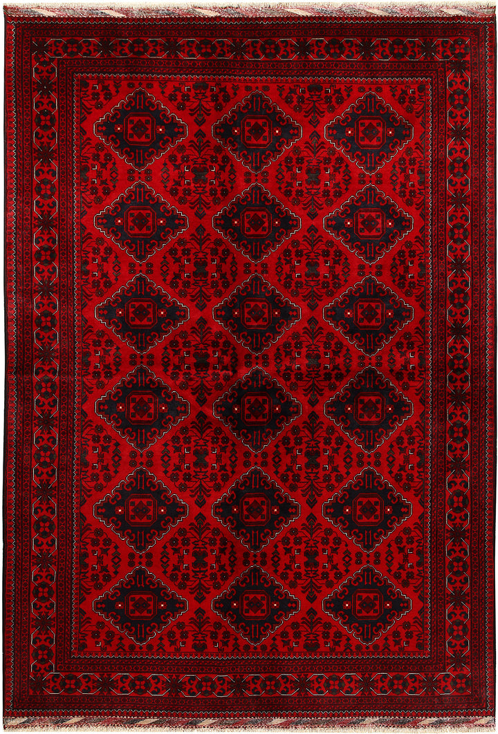 Dark Red Khal Mohammadi 6' 6 x 9' 9 - No. 69586