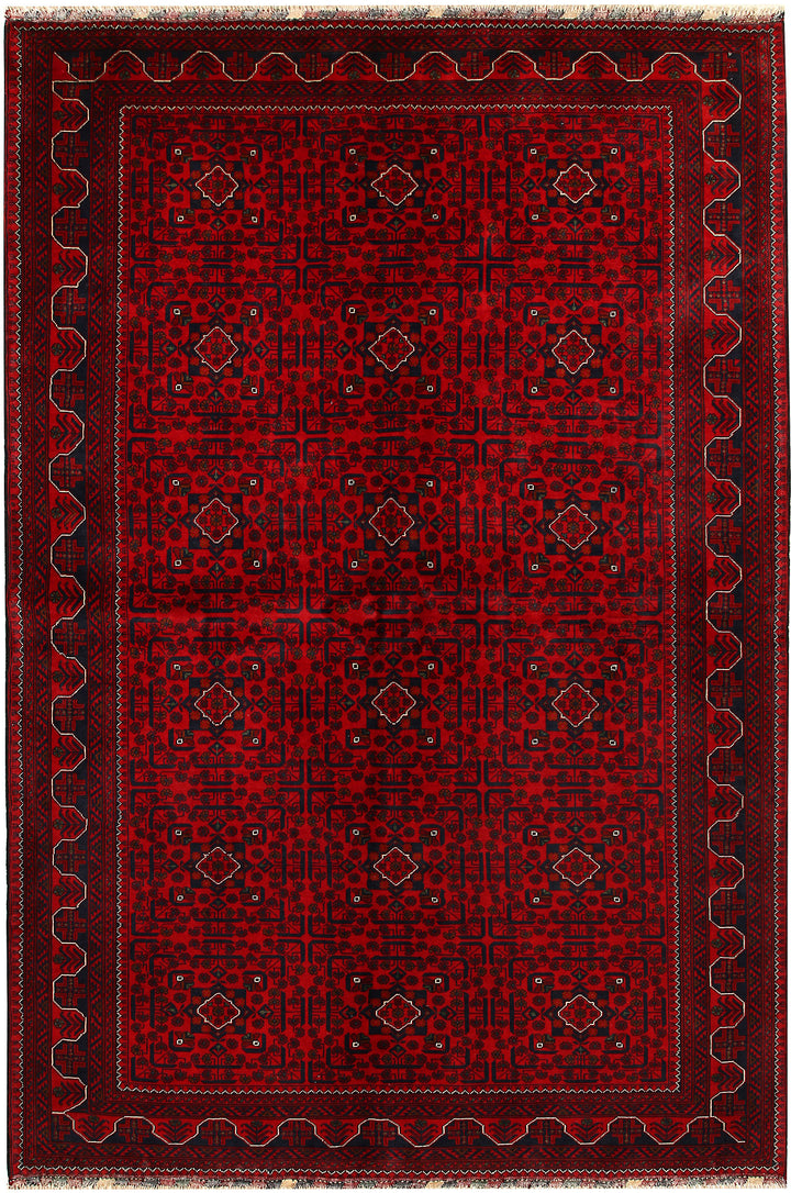 Dark Red Khal Mohammadi 6' 5 x 9' 8 - No. 69587