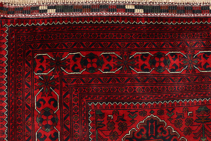 Dark Red Khal Mohammadi 6' 4 x 9' 6 - No. 69589