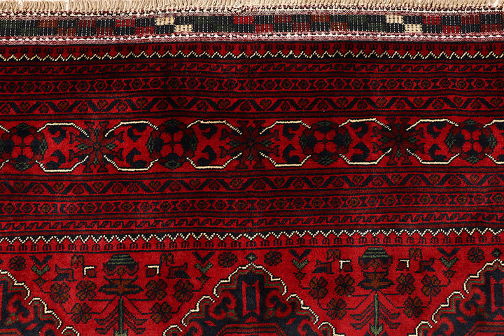 Dark Red Khal Mohammadi 6' 4 x 9' 6 - No. 69589