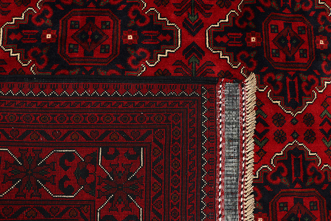 Dark Red Khal Mohammadi 6' 4 x 9' 6 - No. 69589