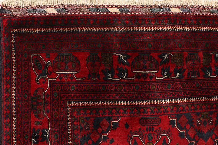 Dark Red Khal Mohammadi 6' 4 x 9' 4 - No. 69590