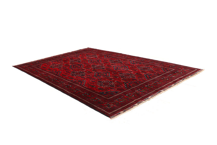 Dark Red Khal Mohammadi 6'  4" x 9'  4" - No. QA27174