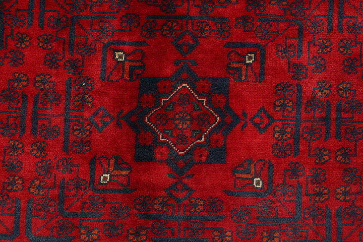 Dark Red Khal Mohammadi 6'  6" x 9'  7" - No. QA34130