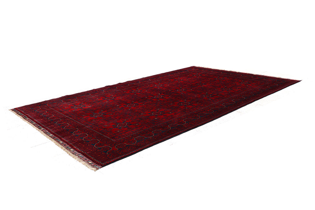Dark Red Khal Mohammadi 6'  6" x 9'  7" - No. QA34130