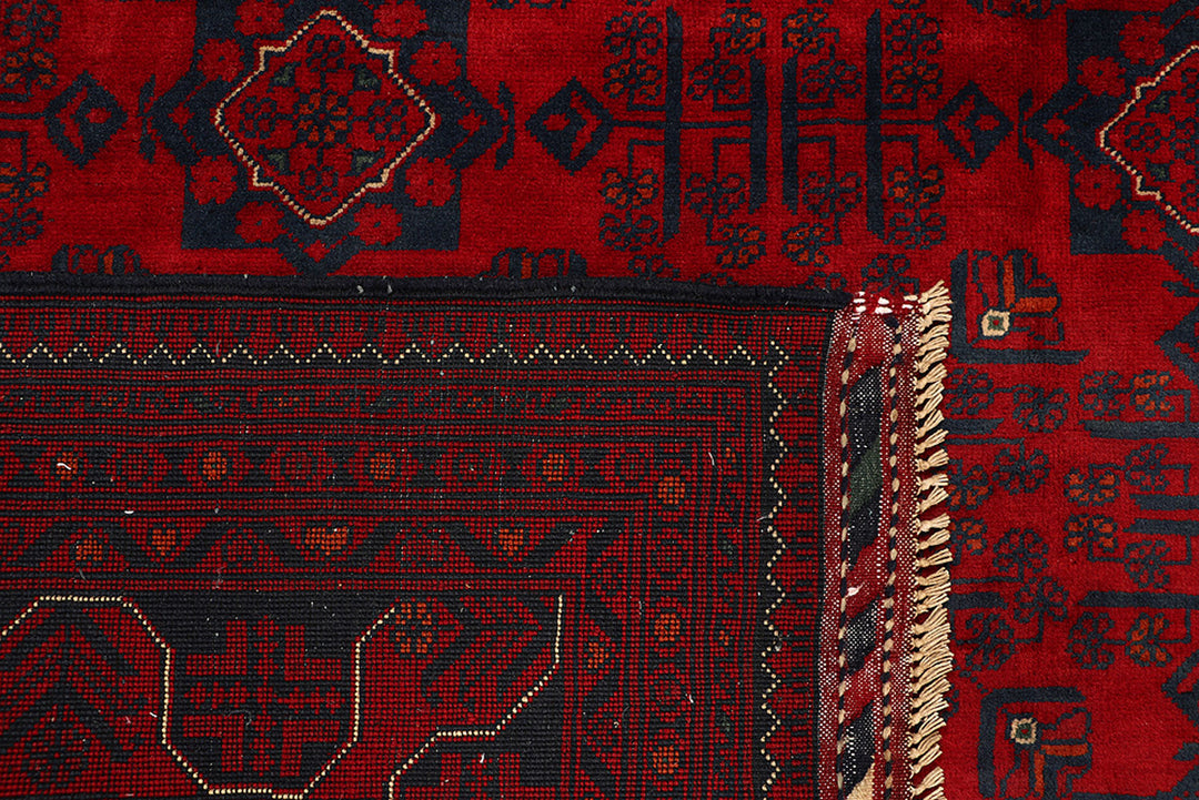 Dark Red Khal Mohammadi 6'  6" x 9'  7" - No. QA34130