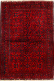 Dark Red Khal Mohammadi 6'  6" x 9'  7" - No. QA34130