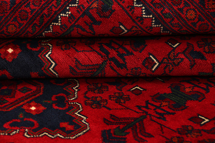 Dark Red Khal Mohammadi 6'  6" x 9'  5" - No. QA27526