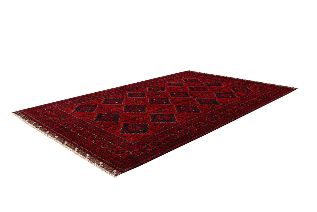 Dark Red Khal Mohammadi 6'  6" x 9'  5" - No. QA27526