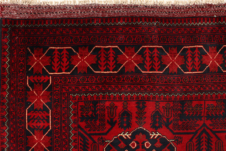 Dark Red Khal Mohammadi 6'  5" x 9'  2" - No. QA78253