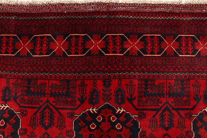 Dark Red Khal Mohammadi 6'  5" x 9'  2" - No. QA78253