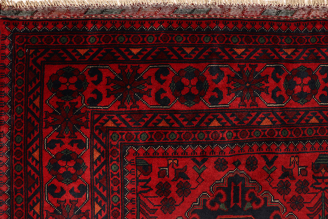 Dark Red Khal Mohammadi 6'  8" x 9'  9" - No. QA17840