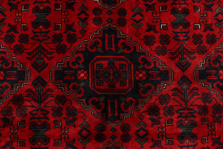 Dark Red Khal Mohammadi 6'  8" x 9'  9" - No. QA17840