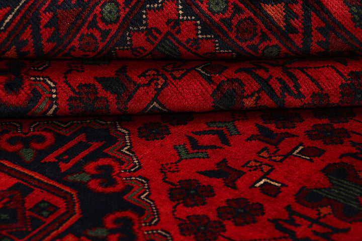 Dark Red Khal Mohammadi 6'  8" x 9'  9" - No. QA17840