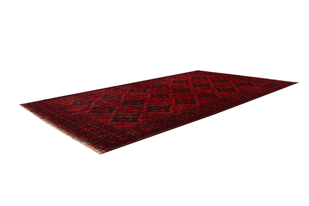 Dark Red Khal Mohammadi 6'  8" x 9'  9" - No. QA17840