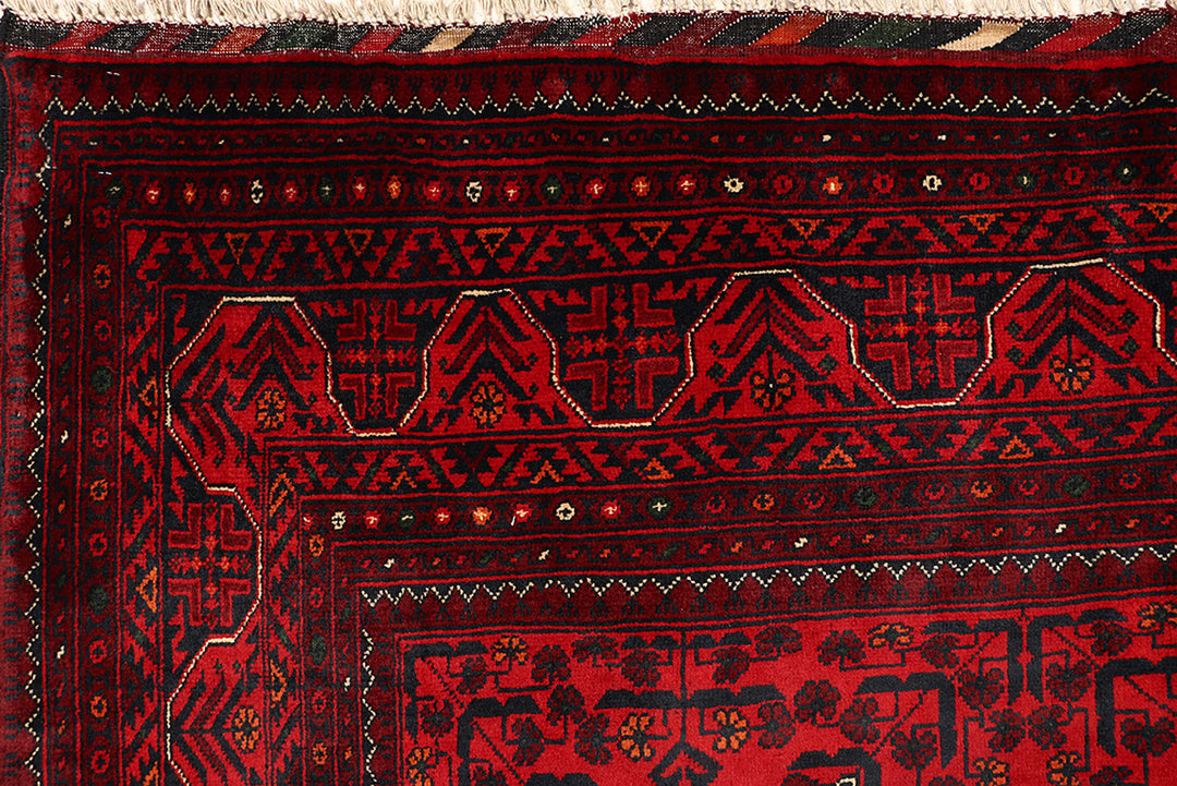 Dark Red Khal Mohammadi 6'  8" x 9'  9" - No. QA41374