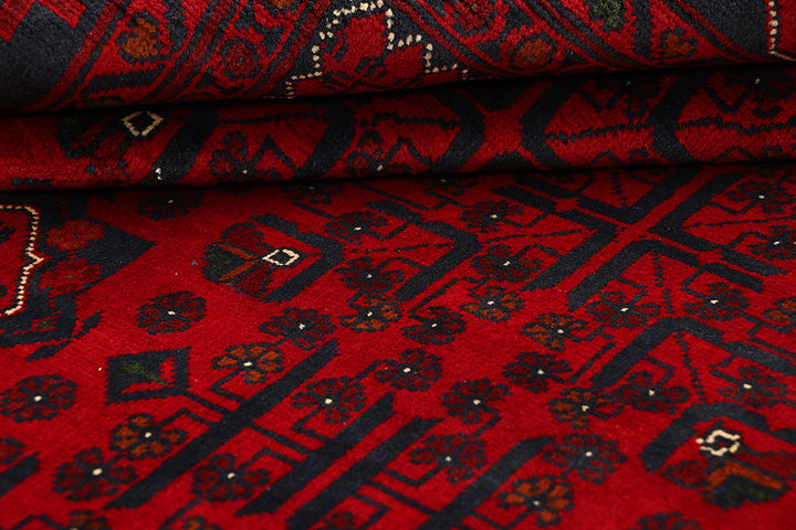 Dark Red Khal Mohammadi 6' 7 x 9' 10 - No. 69600