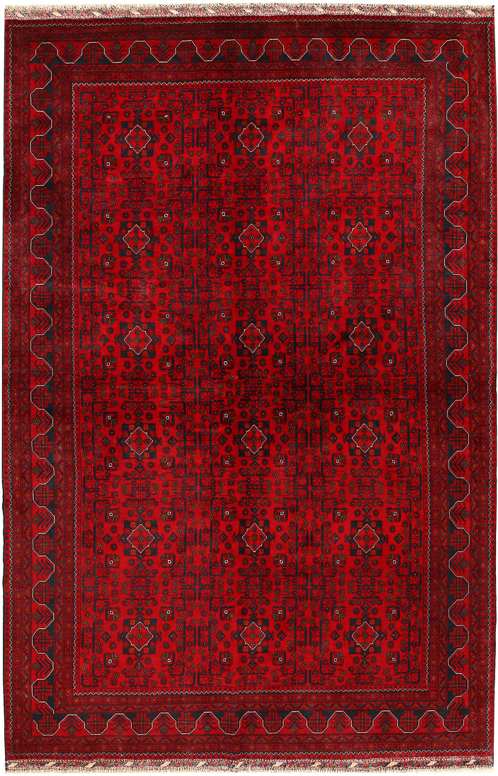 Dark Red Khal Mohammadi 6' 7 x 9' 10 - No. 69600