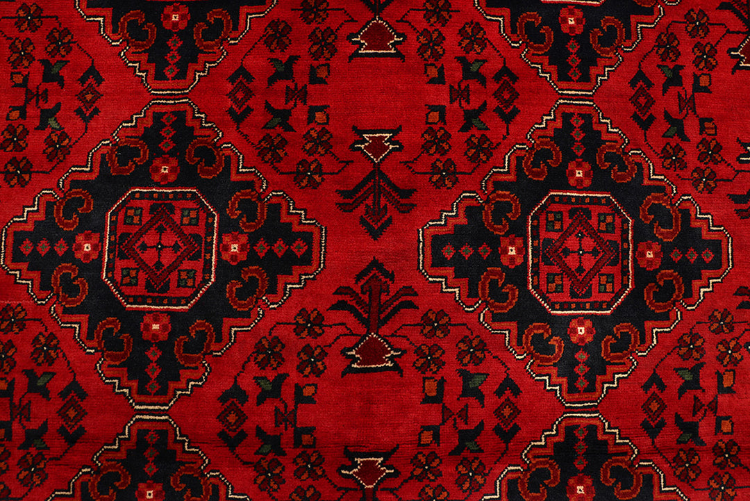 Dark Red Khal Mohammadi 4' 11 x 6' 8 - No. 69602