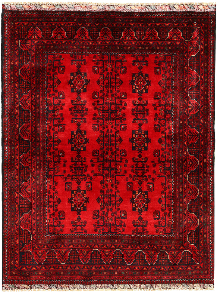Firebrick Khal Mohammadi 4'  9" x 6'  3" - No. QA17945