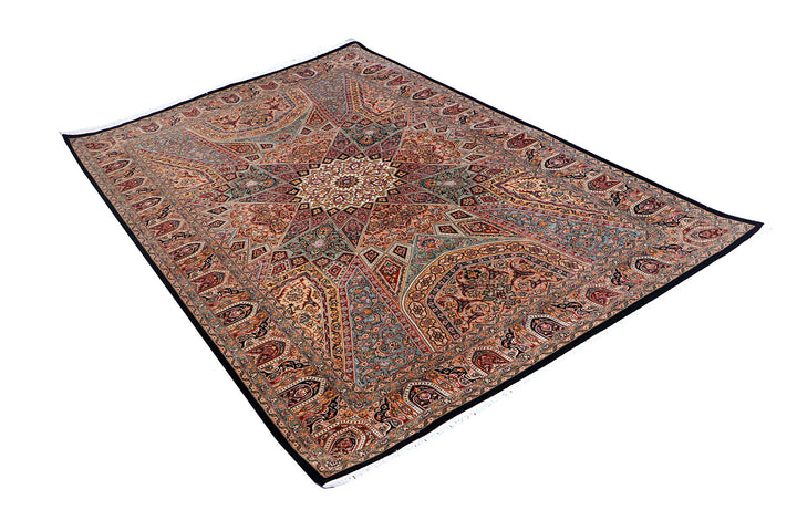 Multi Colored Gombud 4' 8 x 7' 3 - No. 69624 - ALRUG Rug Store